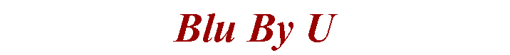 Text Box: Blu By U